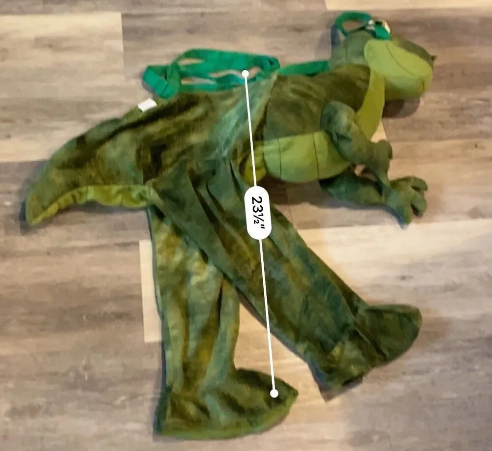 TREX Dinosaur plush adjustable plush childrens costume One Size Fits Most